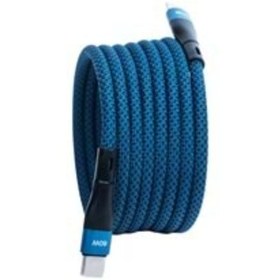 Resim Bmcc-03 Mavi Manyetik Usb-c-usb-c Kablo 2 M, 60 W Hızlı Şarj 