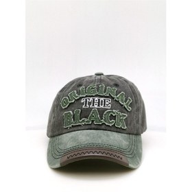 Resim Perlotus Black Beyzbol Erkek Şapka 2023 Siyah Yeşil 