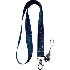 Resim Galaksi Takım Yıldızı Boyun Ipi Telefon Askısı Lanyard 