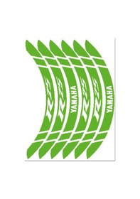 Resim Yamaha R25 Florasan Yeşil Geniş Jant Şeridi 