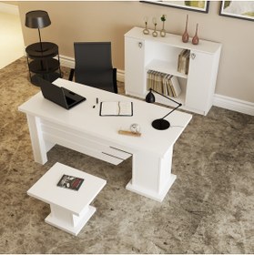 Resim Kalender Dekor Ophira-1-2-4 Ofis Büro Masası Takımı 