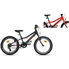 Resim Carraro Red Eagle Erkek Çocuk Bisikleti 230h 6 Vites V 20 Jant Kırmızı Siyah Çok Renkli 