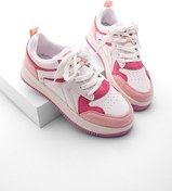 Resim Marjin Kadın Sneaker Yüksek Taban Spor Ayakkabı Aryan fuşya 