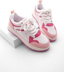 Resim Marjin Kadın Sneaker Yüksek Taban Spor Ayakkabı Aryan fuşya 