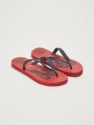 Resim LC Waikiki Fc Barcelona Lisanslı Parmak Arası Erkek Plaj Terliği 