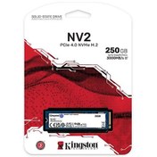 Resim KINGSTON SNV2S/250G NV2 250GB PCIe 4.0 NVMe M.2 2280 3.500/1.300 MB/s 