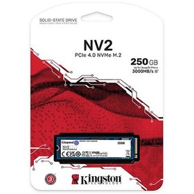 Resim KINGSTON SNV2S/250G NV2 250GB PCIe 4.0 NVMe M.2 2280 3.500/1.300 MB/s 