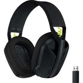Resim Logitech G435 Siyah - Lightspeed Kablosuz Mikrofonlu Kulak Üstü Oyuncu Kulaklığı (Ithalatçı Garantili) 