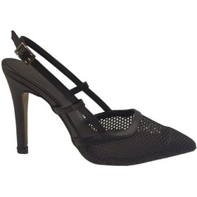 Resim Assortie 114z İnce Topuk Sivri Burun Kaydırmaz Topuklu Ayakkabı 001 