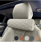 Resim Dashanshop Hafızalı Köpük Araç Başlığı Yastığı Ash Gray Nefes Alabilir Uzun Yol Konfor 