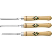 Resim Kirschen Two Cherries Ahşap Torna Bıçak Seti Kısa Sap Hobi Kullanım 