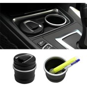 Resim Techmaster Bmw Tip Led Işıklı Küllük Araç Oto Araba Küllük 