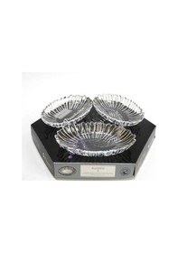 Resim Paşabahçe Aurora Serisi 3 Adet Çerezlik Kahvaltılık Ikramlık Cam Kayık Beyazz 