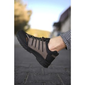 Resim Riccon Kahverengi Siyah Erkek Trekking Ayakkabı 0012115 