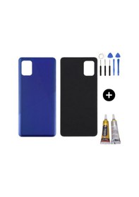 Resim Samsung A41 Sm-a415 Uyumlu Arka Pil Kapağı Mavi + Montaj Seti Çok Renkli 