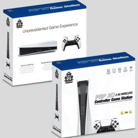 Resim Q10 Ps5 Kollu 4K UHD Retro Joystick 128GB PS1PES/GTA Atari Çift Kişilik Oyun Konsolu 26700 3D Oyunlu 