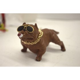 Resim DİAMONDBM Torpido Üstü Beyaz Pitbull Köpek 