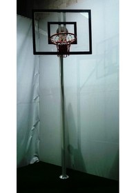 Resim Adelinspor Basketbol Potası Yaylı Çember 90x120 10 MM Cam Panya 