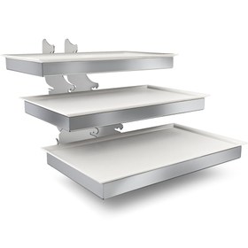 Resim Kartal Etajer 3 Kat Soğutma Hazneli Satine - Tepsili - Güren 