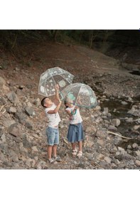 Resim Çocuk Şemsiyesi - Bilge Fil Mavi 