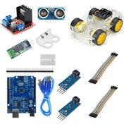Resim Arduino Süper Combo 4wd Araç Seti Bluetooth 