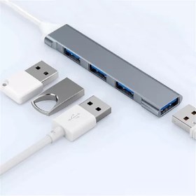Resim ATAELEKTRONİK 4 Port Usb 3.0 Hub Splitter Pc Dizüstü Bilgisayar Laptop Uyumlu Çoklu Çoğaltıcı 5gbps 