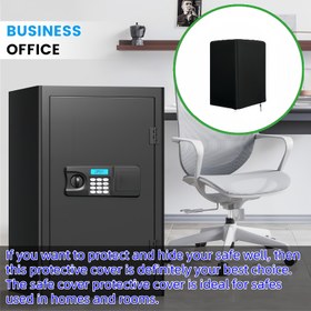 Resim Ağır Hizmet Tipi Metal Kasa Kapak - Çizilmeye Dayanıklı Koruyucu Kapak, Kilit Mekanizmalı, Kasalarla Uyumlu, Ev, Ofis, Banka için, Kasa, Ofis Güvenliği, Modern Güvenlik, Dayanıklı Yapı, Ev Güvenliği 