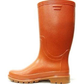 Resim Arisan Krep Uzun Konç Diz Altı Bahçe Inşaat Çizmesi 