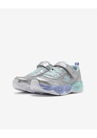Resim Skechers Twısty Glow Büyük Kız Çocuk Gri Işıklı Spor Ayakkabı 303717l Smlt Gri 