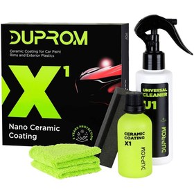 Resim Duprom X1 Nano Seramik Kaplama | 9h Oto Boya Yüzey Koruyucu | Su Ve Kir Itici | Ultra Parlaklık 