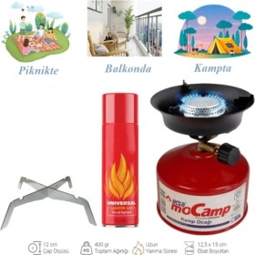 Resim Lowell Home Ieg Kamp Ocağı Seti LWLHMRS-İEG4256 