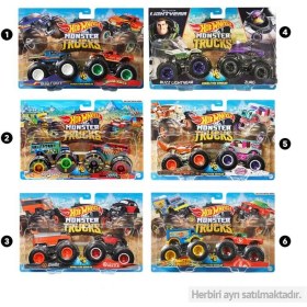 Resim Hot Wheels Monster Trucks Güçlü İkili FYJ64 