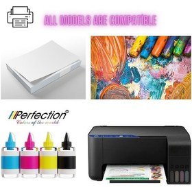 Resim Perfection Canon Uyumlu Gı-490 G1411 G2411 G3411 G4411 4 Renk Mürekkep Dolum Seti 1 Kg. + 3 X500 Gr. 