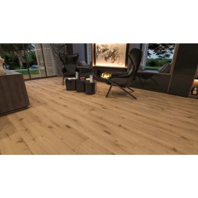 Resim Veroxfloor Organic Lamine Parke W1101 Plank Oak Serina Retro Class 13X180X600-2400 1 Paket 2.592 M² 
