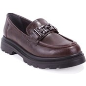 Resim Dagoster Dza07-90801 Kahve Günlük Loafer Kadın Ayakkabı Kahve 