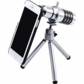 Resim İphone5,5s,i̇phone4.4s Için Alüminyum 14x Optik Zoom Yakından Görüntü Çekme Dürbün 
