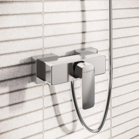 Resim Artema Root Square A42761 Duş Bataryası, Krom 