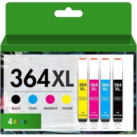 Resim TecHarbor 364XL Muadil Kartuş HP Photosmart 6510 (B211a) e-AiO HP Photosmart 7510 (C311a) e-AiO Yazıcı Uyumlu 