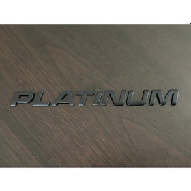 Resim Platinum Piano Black Bagaj Yazısı 3m 3d Abs Hyundai Genesis 