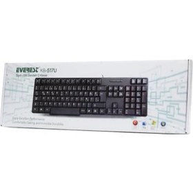 Resim Everest KB-517U F Standart KLAVYE USB (S) 