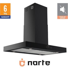 Resim Narte NT-HI30190B 90 Cm Ada Tipi Davlumbaz 