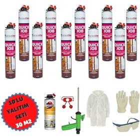 Resim Yalıtüp Whitechem Poliüretan Isı ve Ses Yalıtım Köpük 10 adetx930 