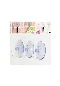 Resim 10 Adet Küçük Boy Vantuz Askı Öpücük Askı Çok Renkli 