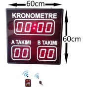 Resim Halı Saha Skorbord Sistemi (Kasa Ölçüsü: 60X60 Cm) 