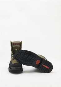 Resim Harley Davidson Millo Olive Crazy Deri Erkek Bot 001 