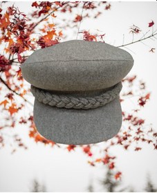 Resim Lüks Kaşe Özel El Yapımı Saç Örgü Kutulu Gönderim Ezilmez Haki 