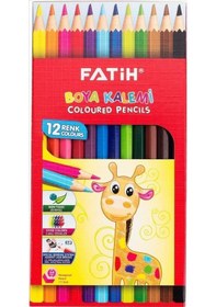 Resim Fatih Kuru Boya 12 Renk Tam Boy 12 Adet Çok Renkli 
