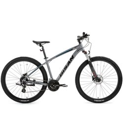 Resim Bisan MTX7300 26 Jant 24 Vites 48CM Erkek Dağ Bisikleti Gri - Mavi 