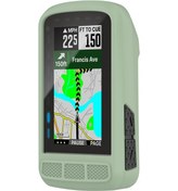 Resim Wahoo Elemnt Roam2 Wfcc6 Bisiklet Bilgisayarı Koruyucu Kapak Silikon Düşmeyi Önleyici Kılıf - Yeşil 