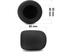 Resim Zenger ZE-7131 El Mikrofon Süngeri Siyah Standart Tekli 